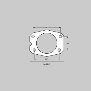Ford Mustang Brake Kit - Rear - Baer Brakes - Extreme+ SDZ, 6-S Piston Calipers, Slot/Drilled Zinc-Plated 14'' Rotors - Silver - `05-`14